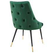 Tufted performance velvet dining side chair in green by Modway additional picture 6