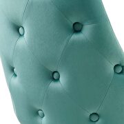 Tufted performance velvet dining side chair in teal by Modway additional picture 3