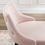 Performance velvet counter stool in pink by Modway additional picture 3