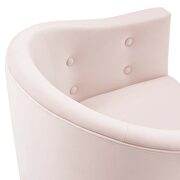 Tufted counter stool in pink by Modway additional picture 3