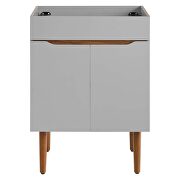 Bathroom vanity cabinet (sink basin not included) in gray walnut by Modway additional picture 5