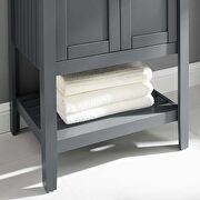 Bathroom vanity cabinet (sink basin not included) in gray by Modway additional picture 2