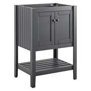 Bathroom vanity cabinet (sink basin not included) in gray by Modway additional picture 9