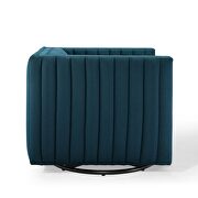 Tufted swivel upholstered armchair in azure by Modway additional picture 6