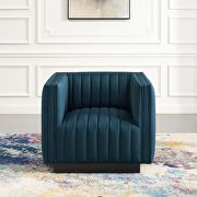Tufted upholstered fabric armchair in azure by Modway additional picture 10