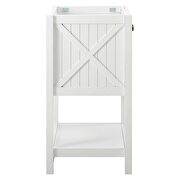 Bathroom vanity cabinet (sink basin not included) in white by Modway additional picture 8
