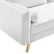 Performance velvet sofa in white by Modway additional picture 6