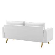 Performance velvet sofa in white by Modway additional picture 9