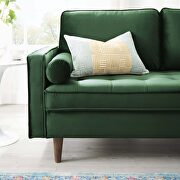 Performance velvet loveseat in green by Modway additional picture 2