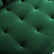 Performance velvet loveseat in green by Modway additional picture 3