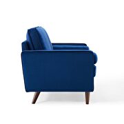 Performance velvet loveseat in navy by Modway additional picture 8