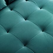 Performance velvet loveseat in teal by Modway additional picture 3
