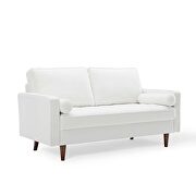 Performance velvet loveseat in white by Modway additional picture 6