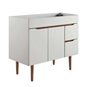 Bathroom vanity cabinet (sink basin not included) in gray walnut by Modway additional picture 7