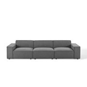 Piece sectional sofa in charcoal by Modway additional picture 9