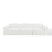 Piece sectional sofa in white by Modway additional picture 9