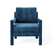 Crushed performance velvet armchair in navy by Modway additional picture 7