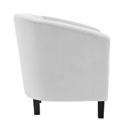 Performance velvet armchair in light gray by Modway additional picture 5