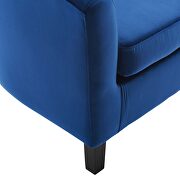 Performance velvet armchair in navy by Modway additional picture 7