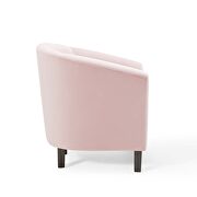 Performance velvet armchair in pink by Modway additional picture 3