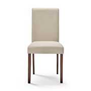 7 piece upholstered fabric dining set in cappuccino beige by Modway additional picture 8