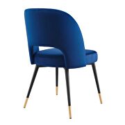 Performance velvet dining side chair in navy by Modway additional picture 6