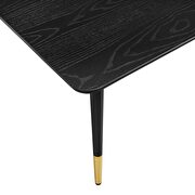 Square coffee table in black by Modway additional picture 6