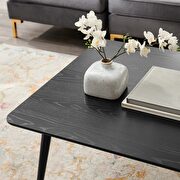 Square coffee table in black by Modway additional picture 7