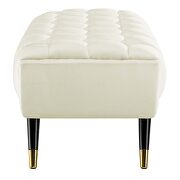 47.5 performance velvet bench in ivory by Modway additional picture 4