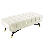 47.5 performance velvet bench in ivory by Modway additional picture 6