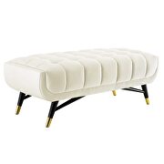 47.5 performance velvet bench in ivory by Modway additional picture 7