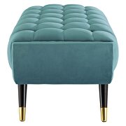 47.5 performance velvet bench in sea blue by Modway additional picture 4