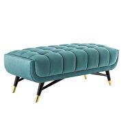 47.5 performance velvet bench in sea blue by Modway additional picture 8