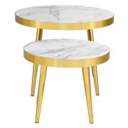 Nesting tables in gold additional photo 2 of 5
