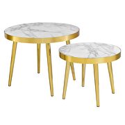 Nesting tables in gold additional photo 3 of 5