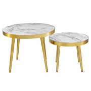 Nesting tables in gold additional photo 4 of 5