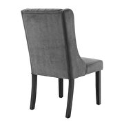 Parsons performance velvet dining side chairs - set of 2 in gray by Modway additional picture 6