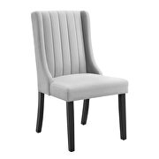 Parsons performance velvet dining side chairs - set of 2 in light gray by Modway additional picture 8
