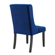 Parsons performance velvet dining side chairs - set of 2 in navy additional photo 5 of 7