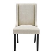 Parsons fabric dining side chairs - set of 2 in beige by Modway additional picture 5