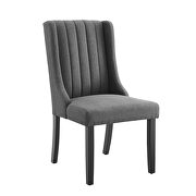 Parsons fabric dining side chairs - set of 2 in gray by Modway additional picture 8