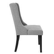 Parsons fabric dining side chairs - set of 2 in light gray by Modway additional picture 7