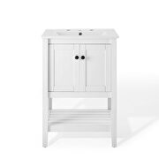 Bathroom vanity in white by Modway additional picture 7