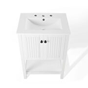 Bathroom vanity in white by Modway additional picture 5