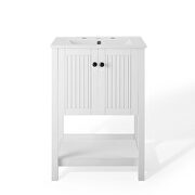 Bathroom vanity in white by Modway additional picture 7