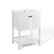 Bathroom vanity in white by Modway additional picture 10