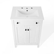 Bathroom vanity in white by Modway additional picture 5