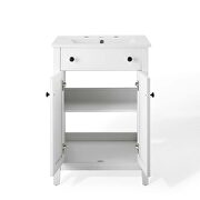 Bathroom vanity in white by Modway additional picture 6