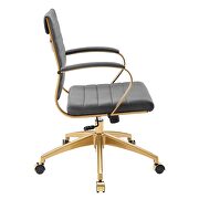 Mid back performance velvet office chair in gray by Modway additional picture 8