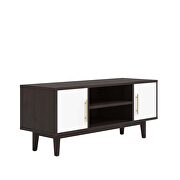 Tv stand in cappuccino white by Modway additional picture 8